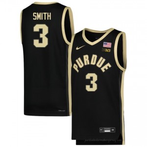 Braden Smith #3 Black Purdue Boilermakers Jersey | Men Authentic NCAA Basketball Fan Gear 46029086