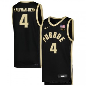 Trey Kaufman-Renn #4 Black Purdue Boilermakers Jersey | Men Authentic NCAA Basketball Fan Gear 72058742