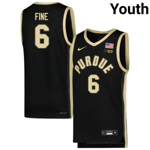 Aaron Fine #6 Black Purdue Boilermakers Jersey | Youth Authentic NCAA Basketball Fan Gear 42086302
